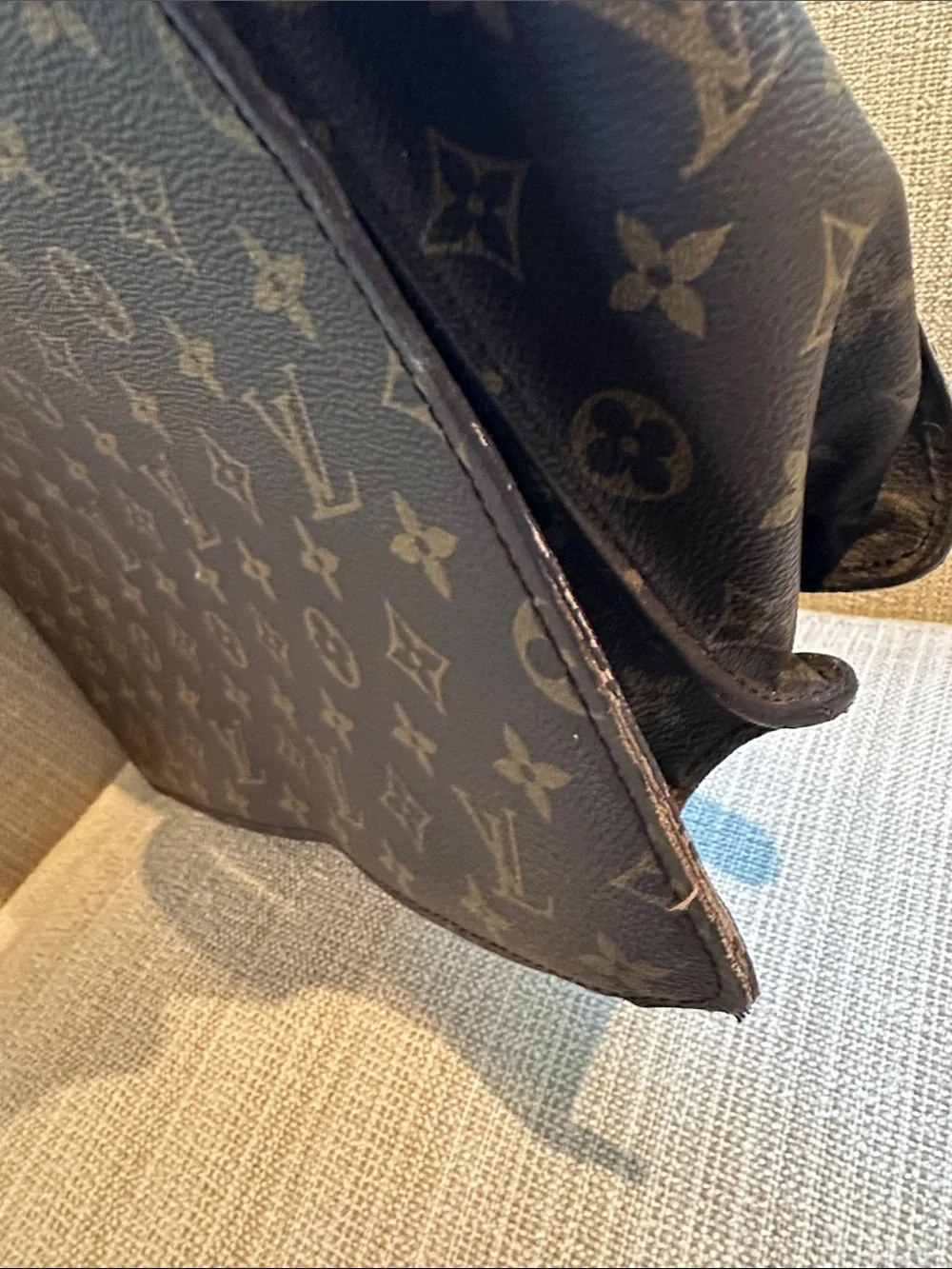 Vintage Louis Vuitton Monogram Canvas Doctor Bag/Briefcase Gold Hardware